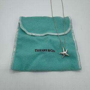 Tiffany & Co. Elsa Peretti Starfish Pendant in Sterling Silver